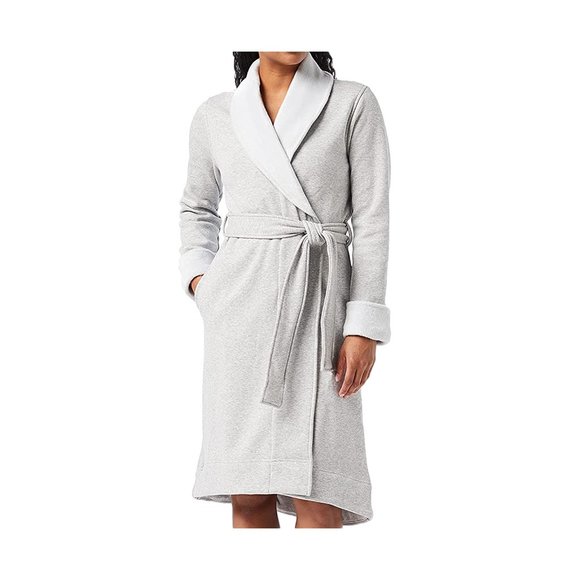 UGG Duffield II Seal Heather Robe - Women's - Picture 5 of 8